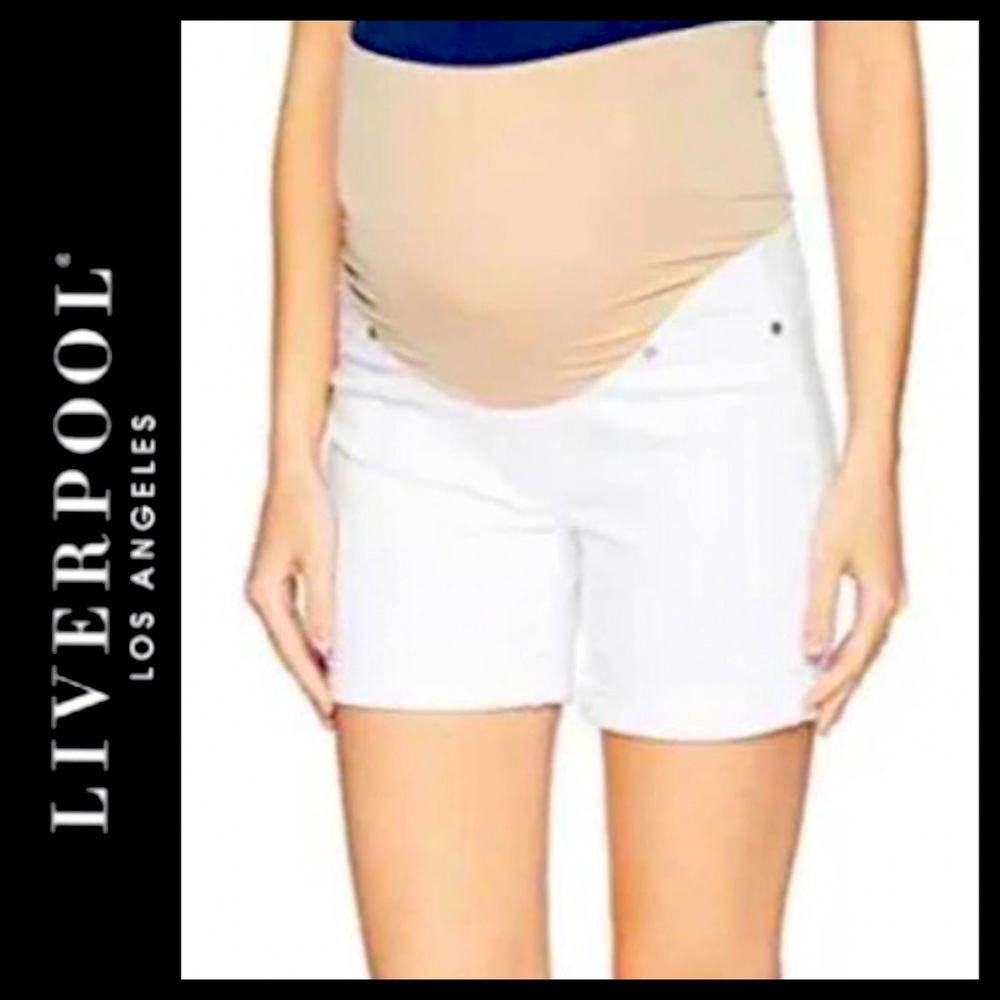 NWT Liverpool Los Angeles Maternity Walking Shorts